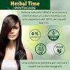 Tinta per capelli nutriente senza ammoniaca 3N Cioccolato amaro "Herbal Time Phytocare"