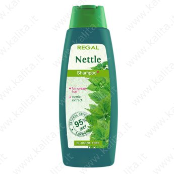 Shampoo con 95% di estratti naturali "Regal - Ortica" 400ml