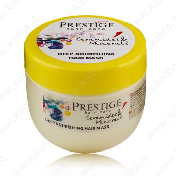 Maschera per capelli nutriente con ceramidi e minerali "Vip's Prestige" 250ml