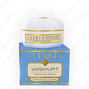 Crema intensiva per contorno occhi e contorno labbra con Pm®yoghurt "Leganza" 30ml