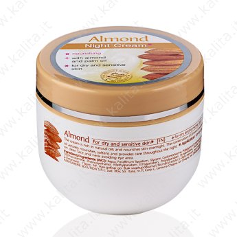 Crema notte per viso "Mandorla" 100ml