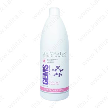 Shampoo riflessante "Spa Master Blond Line" platino-perla 970ml